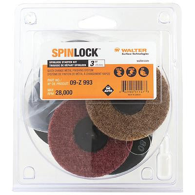 Walter SPINLOCK™ STARTER KIT 3"