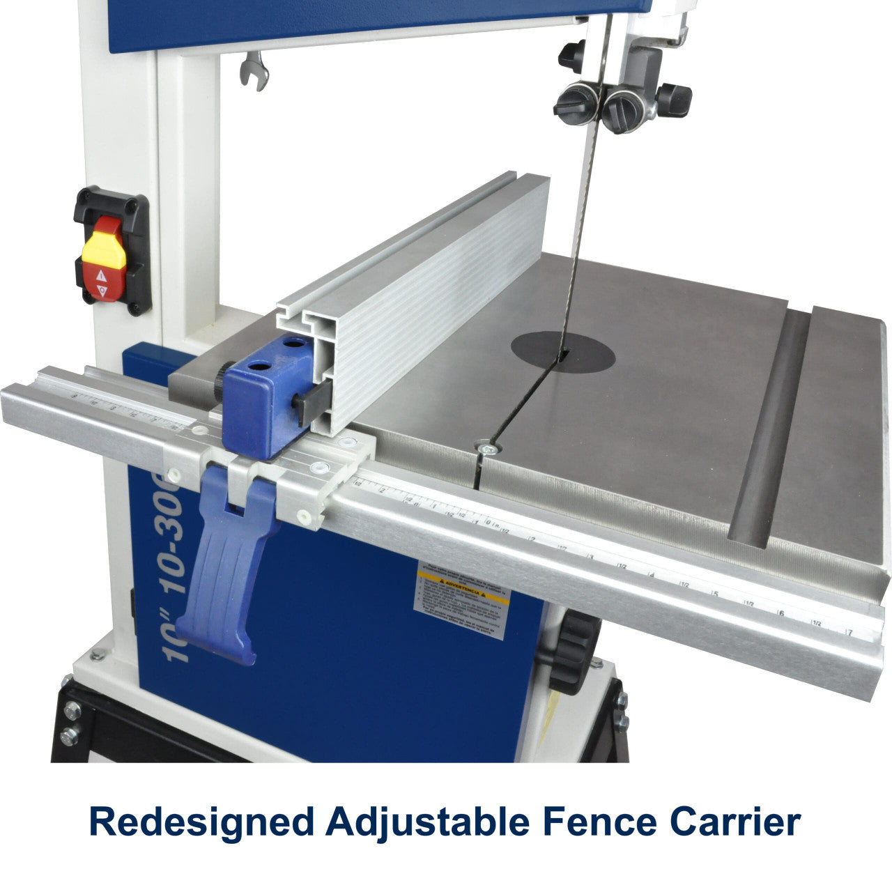 Rikon Power Tools 10" Deluxe Bandsaw 1/2 HP, 2 speed, Tool-Less Guides 10-3061