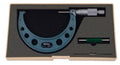 Mitutoyo 103-219 Outside Micrometer, Baked-enamel Finish, Ratchet Stop
