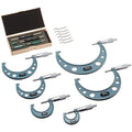 Mitutoyo Vernier Outside Micrometer 6-Piece Set 0-6" 103-904-10