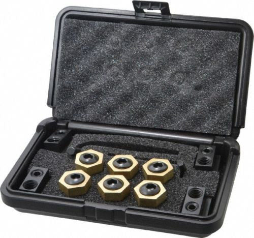 Mitee-Bite 12 Piece Fixture Clamp T-Slot Kit with 1" Step Block, 5/8" T-Slot 10644