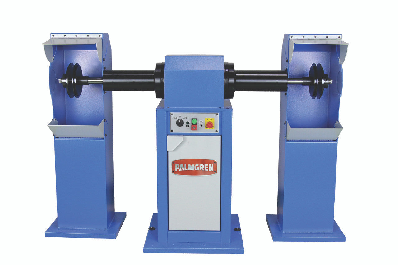 Palmgren 16" 2-Speed Dual Head Buffer / Polishign Lathe