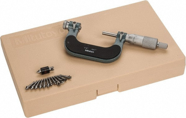 Mitutoyo 126-902 1-2" Screw Thread Micrometer