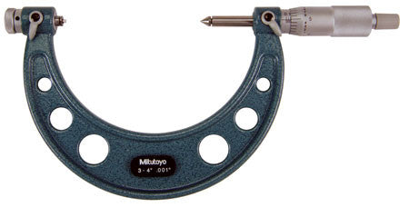 Mitutoyo 126-904 Screw Thread Micrometer,3-4"
