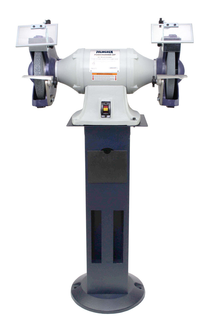 Palmgren 10" XP Bench Grinder/Pedestal Stand Combo