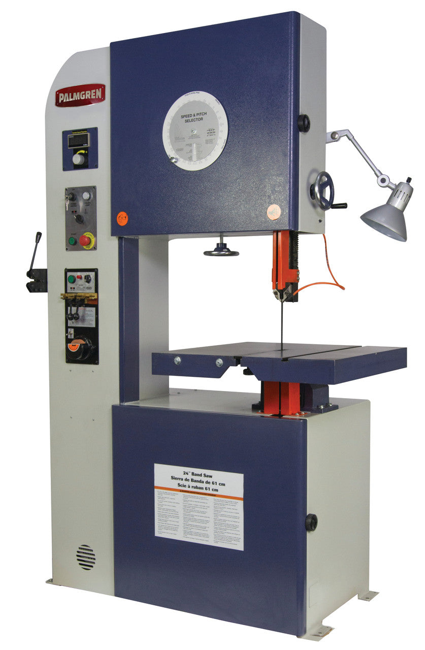 PALMGREN 24-INCH TOOL ROOM SAW 460V/3PH