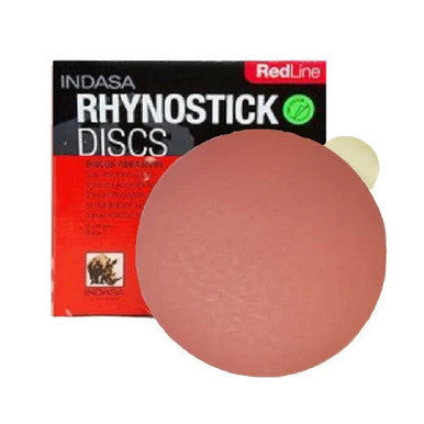INDASA 5" RHYNOSTICK REDLINE PSA SOLID SANDING DISCS, 500 SERIES, 240 Grit