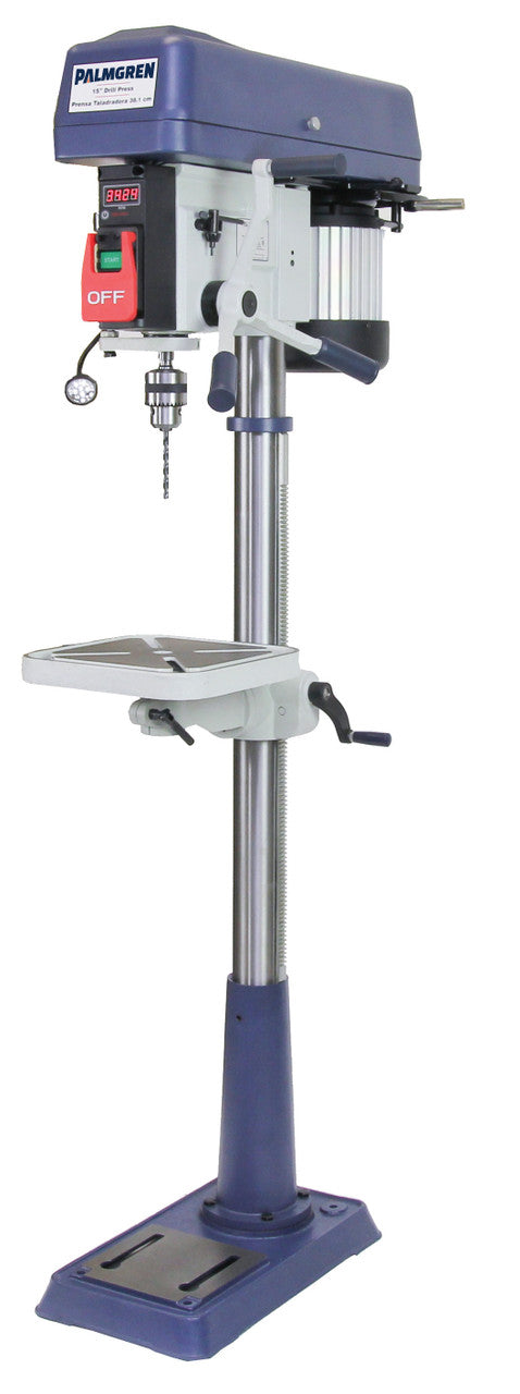 Palmgren 15" Heavy Duty 16 - Speed Floor Drill Press