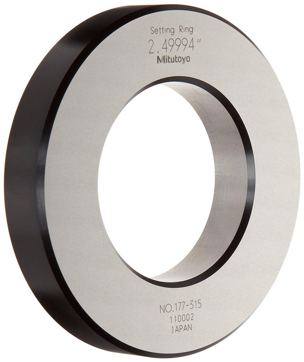 Mitutoyo Steel Setting Ring, 2.5" - 177-315
