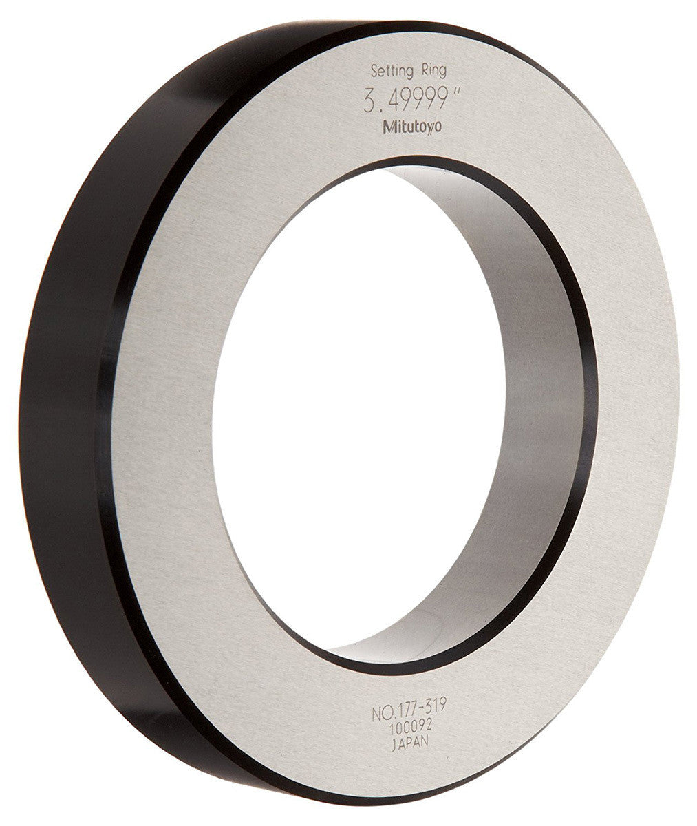 Mitutoyo Steel Setting Ring, 3.5" - 177-319