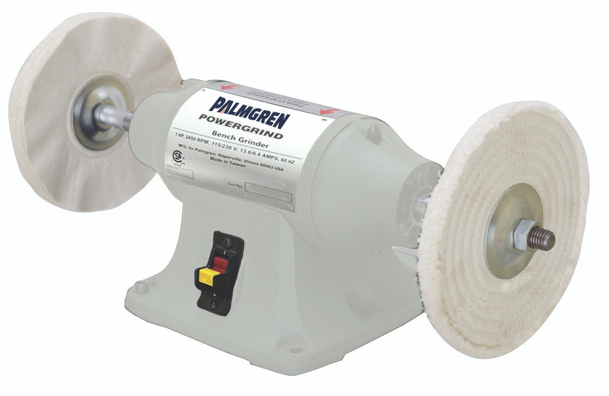 Palmgren 8" Powergrind 3/4HP 115/230V Buffer