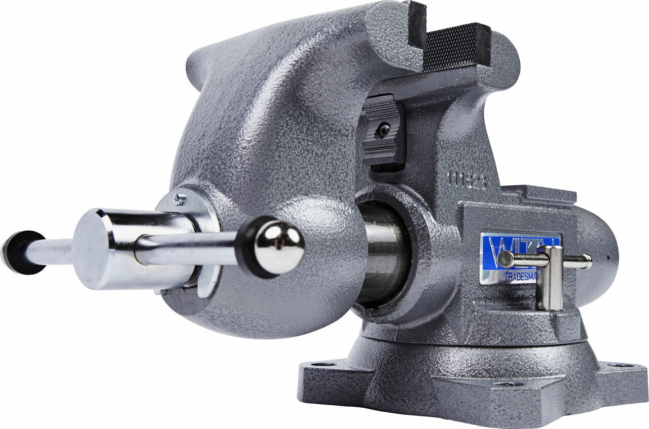 Tradesman 1765 Vise, 6-1/2"Jaw Width, 6" Jaw Opening, 4" Throat Depth