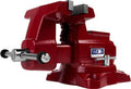Utility Bench Vise 6-1/2” Jaw Width, 6" Jaw Opening, 360° Swivel Base