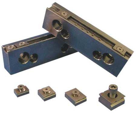 Mitee-Bite 6" TalonGrip Steel Vise Jaw Set for CNC Mill Vises