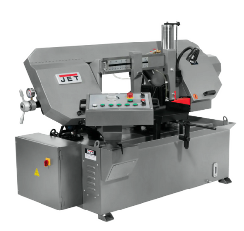 JET HBS1220DC, 12X20" Semi-Automatic Dual Column Bandsaw 3HP, 230/460V, 3PH