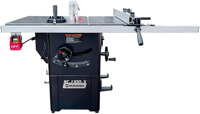 Maksiwa SC.1100.X, 10" TABLE SAW, 2.5HP, 220Volt