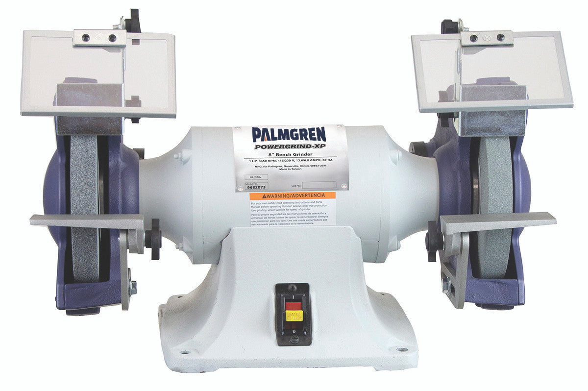 Palmgren 8" Powergrind XP 1 HP 115/230V Grinder W/Dust Collection