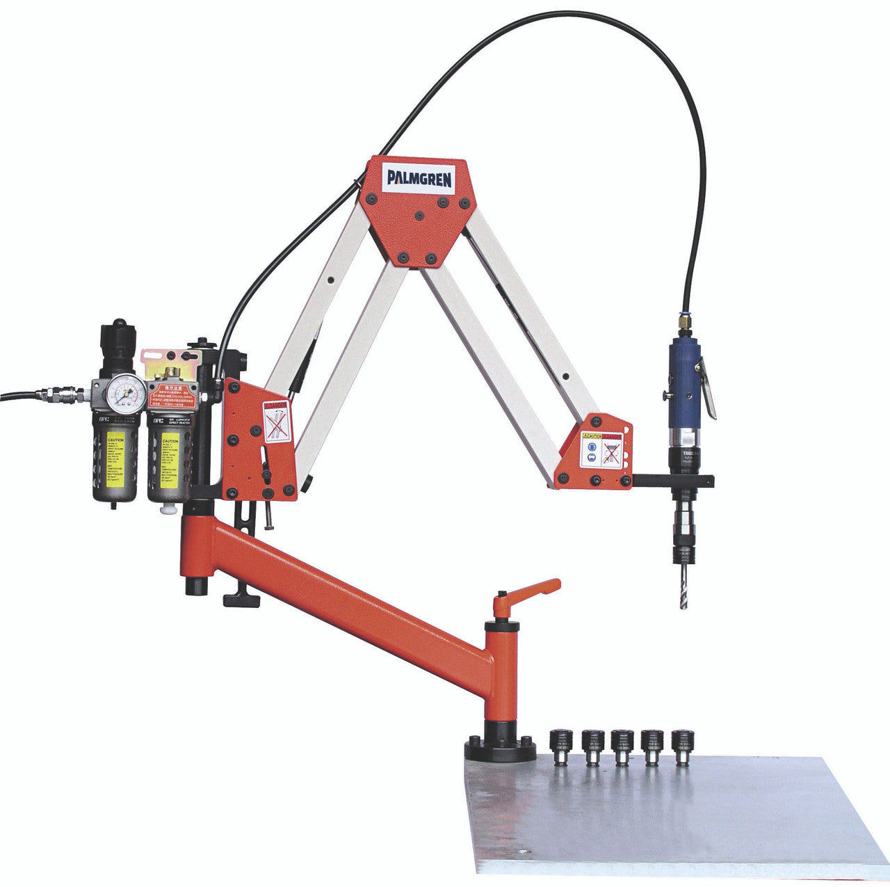 Palmgren 55" Reach - 400 Rpm Production - Tap Pneumatic Tapping Machine