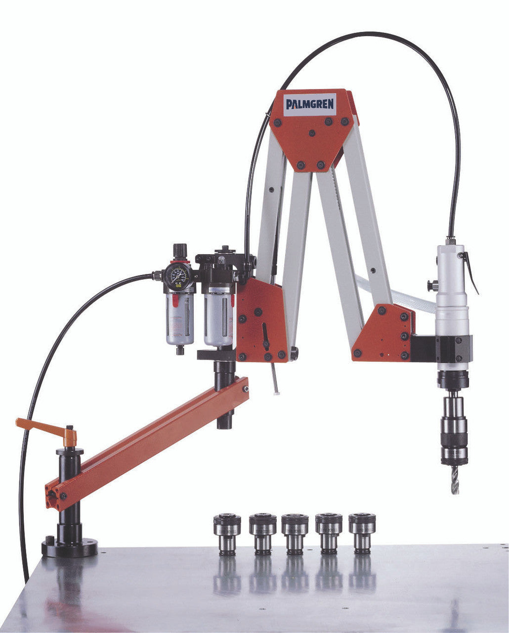 Palmgren 55" Reach - 300 Rpm Production - Tap Pneumatic Tapping Machine