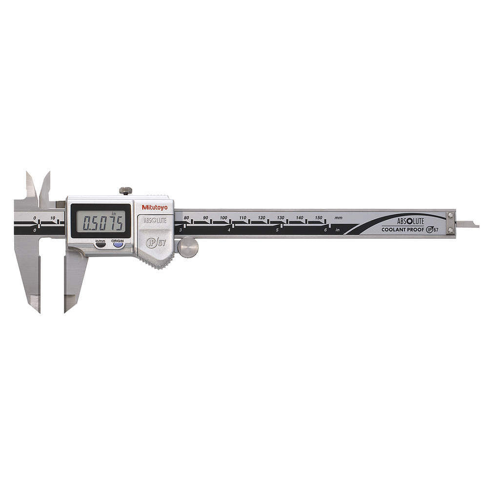 Mitutoyo - 500-734-10 Absolute Digital Caliper, 0 to 8 In,