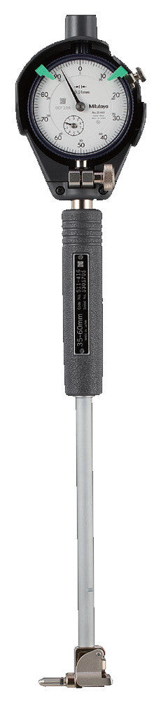 Mitutoyo Bore Gage for Blind Holes, 1.4 - 2.4" w/ indicator - 511-439