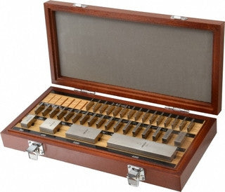 Mitutoyo Square Gage Block Set, 36 pc. Grade AS-1 516-423-26