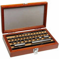 Mitutoyo Inch Rectangular Gage Block Set, 35 pcs. Steel, 516-914-26