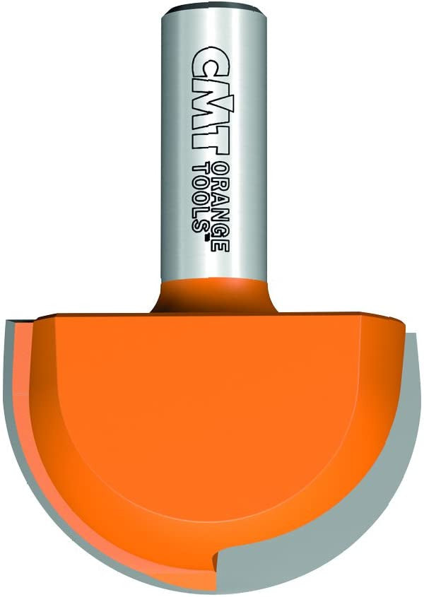 CMT 814.990.11 Round Nose Bit with 1" Radius and 1/2" Shank
