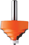 CMT 880.521.11 Solid Surface Decorative Edge Profile Bit W/Bearing, 2-5/8-Inch Diameter, 1/2-Inch Shank