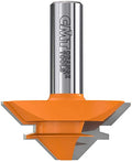 CMT 855.504.11 Lock Miter Bit, 1/2-Inch Shank, 2-Inch Diameter, Carbide-Tipped