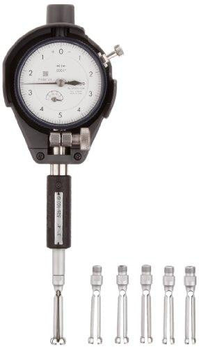 Mitutoyo 526-122 Dial Bore Gauge for Extra Small Holes, 0.3-0.4" Range