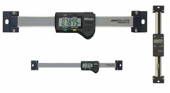 Mitutoyo Absolute Digimatic Scale Unit, Vertical, 8" - 572-312-10