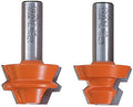 CMT 855.505.11 Lock Miter Set, 2-Inch Shank, 1-15/32-Inch Diameter