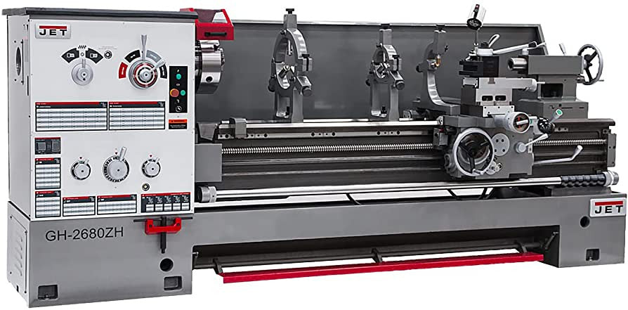 Jet 321860 GH-2680ZH, 4-1/8" Spindle Bore Geared Head Lathe