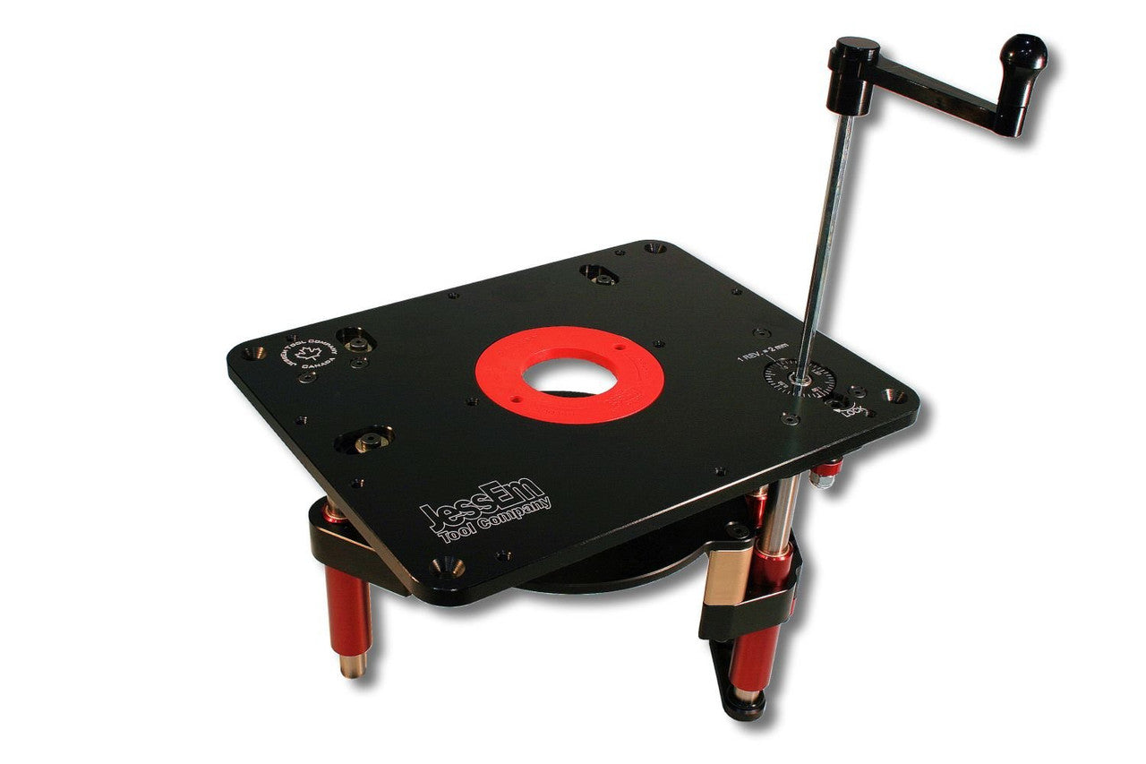 JessEm 02323 Rout-R-Lift Prestige w/Blank Plate