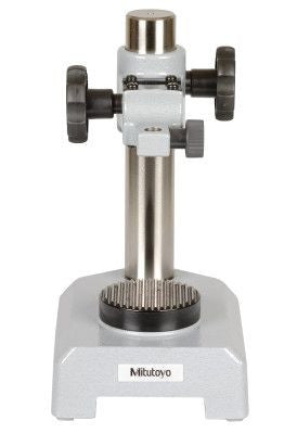 Mitutoyo 7001-10 Dial Gage Stand 4.0" Maximum Height, Serrated Anvil