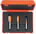CMT 814.501.11 3-Piece Round Nose Set, 1/2-Inch Shank
