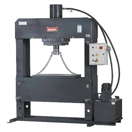 Dake 150-ton Electrically Operated H-frame, 220-3 ph