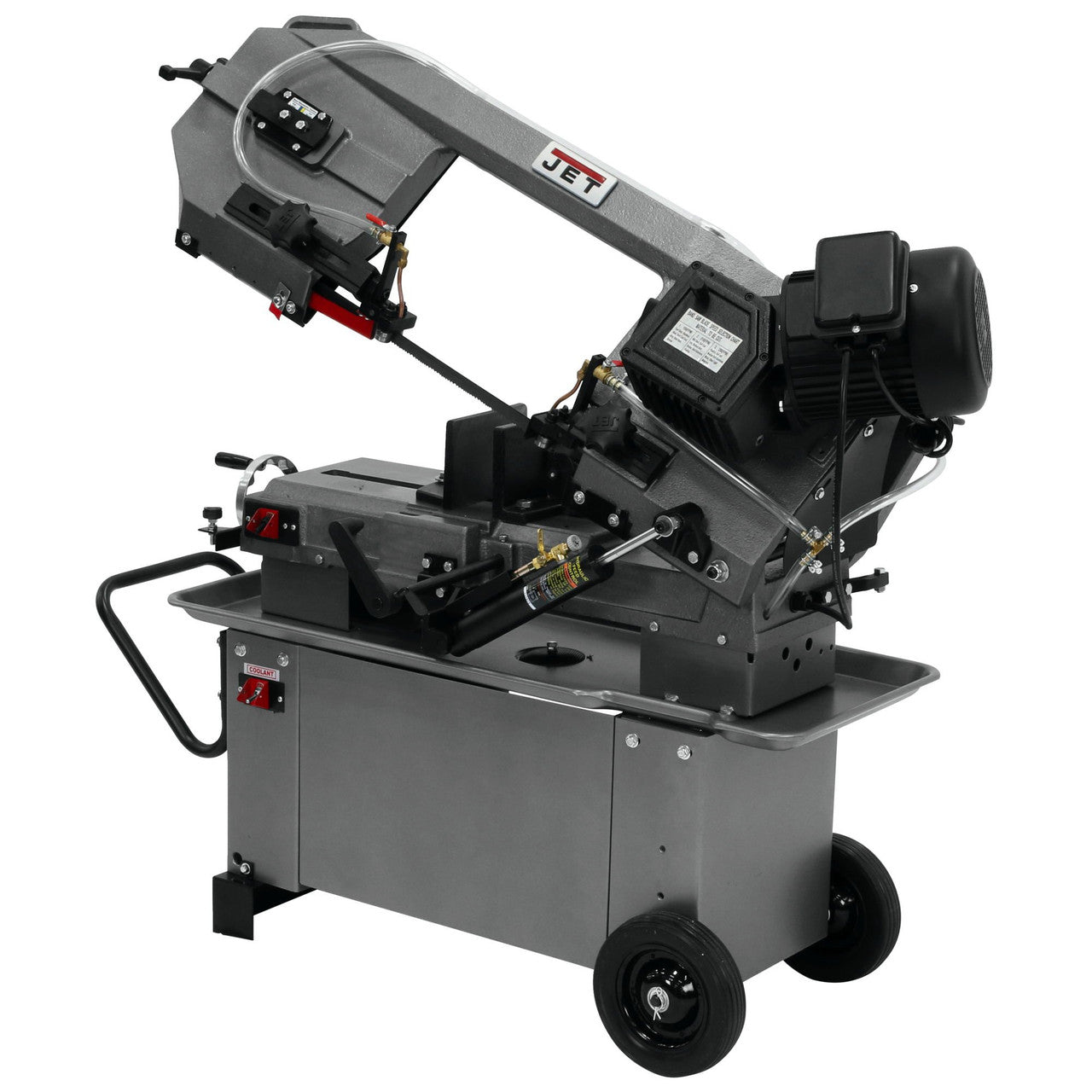 Jet 413460 HBS-812G, 8" x 12" Horizontal/Vertical Geared Head Bandsaw