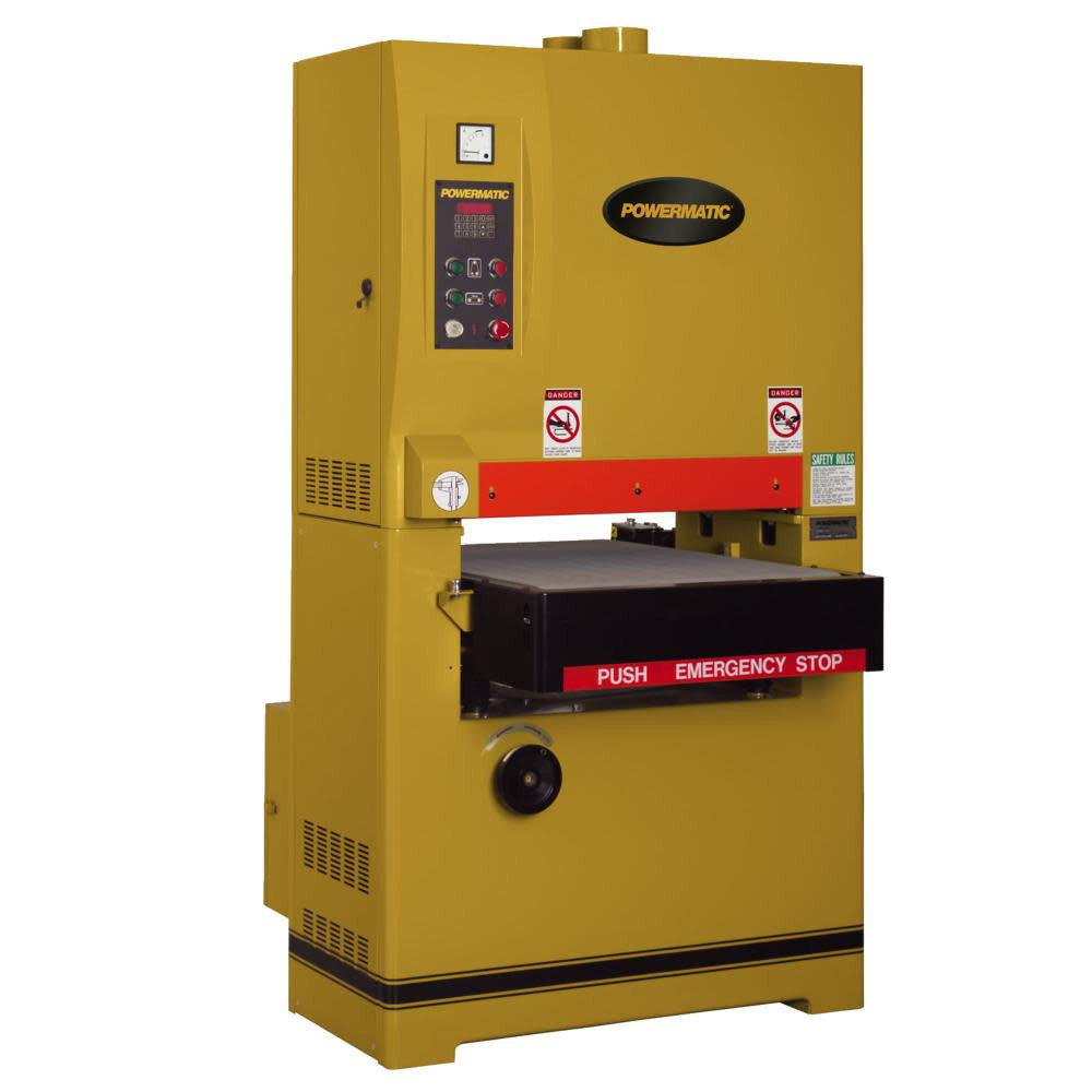 Powermatic 25" Wide Belt Sander, 15HP 3PH 230/460V, with DRO