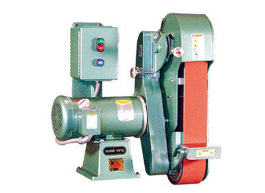 Burr King 95030 Model 960-400 4 x 60 Two Wheel Belt Grinder - 95030  Fixed Speed