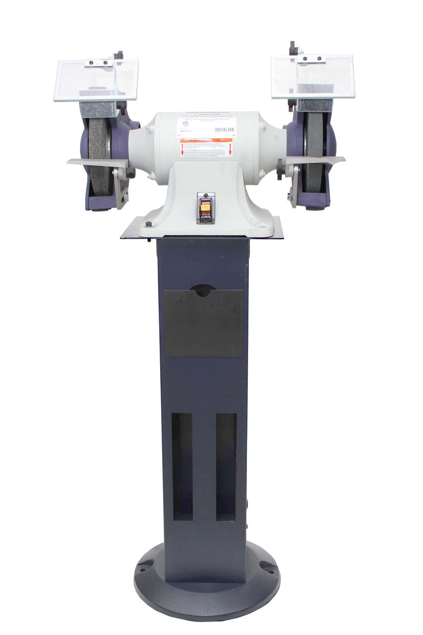 Palmgren 8" XP Bench Grinder/Pedestal Stand Combo