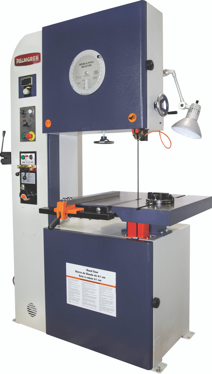PALMGREN 20-INCH TOOL ROOM SAW 230V/3PH