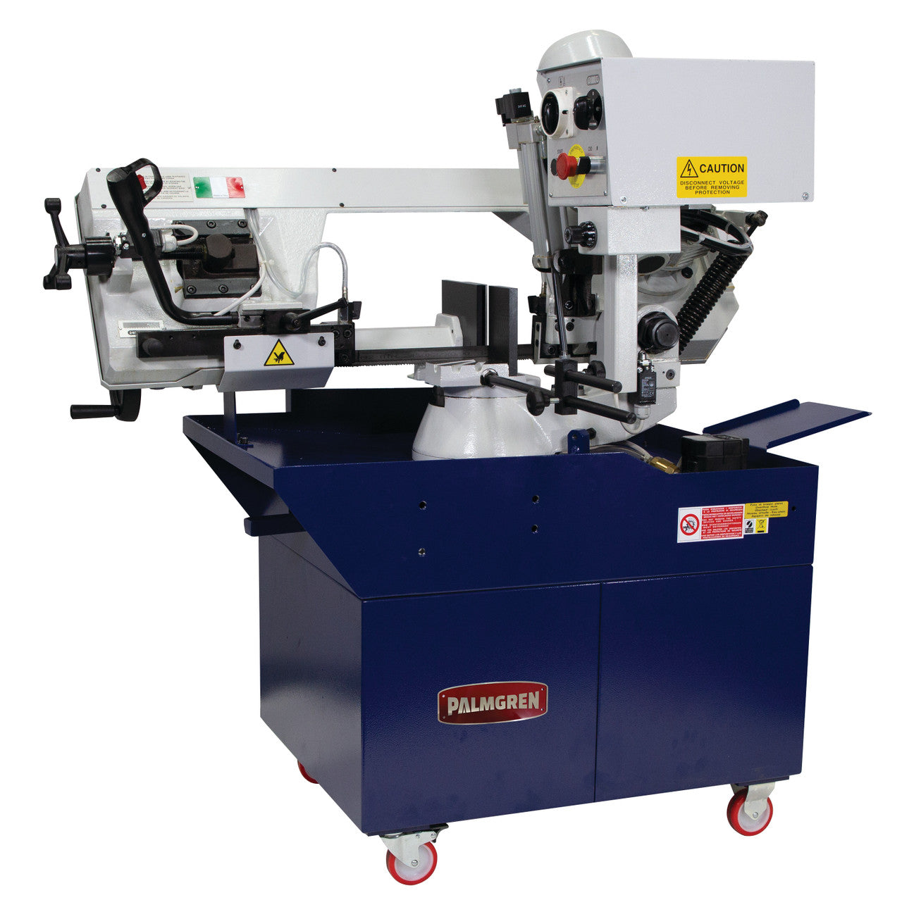 PALMGREN 9-INCH X 10-INCH 2-SPEED HORIZONTAL BAND SAW