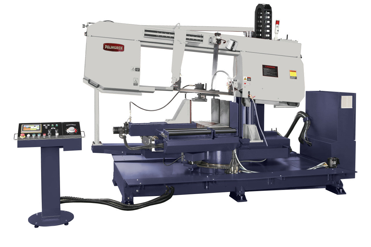 PALMGREN 18" SEMI-AUTO DUAL MITER BAND SAW