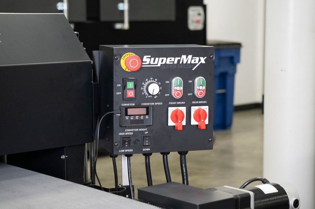 Supmx-93497-2, Supermax Superbrush 49X2 Double Brush Sander, 3Ph