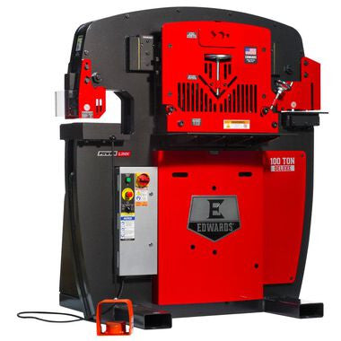 Edwards 100 Ton Deluxe Ironworker 575V, 3PH, With Powerlink