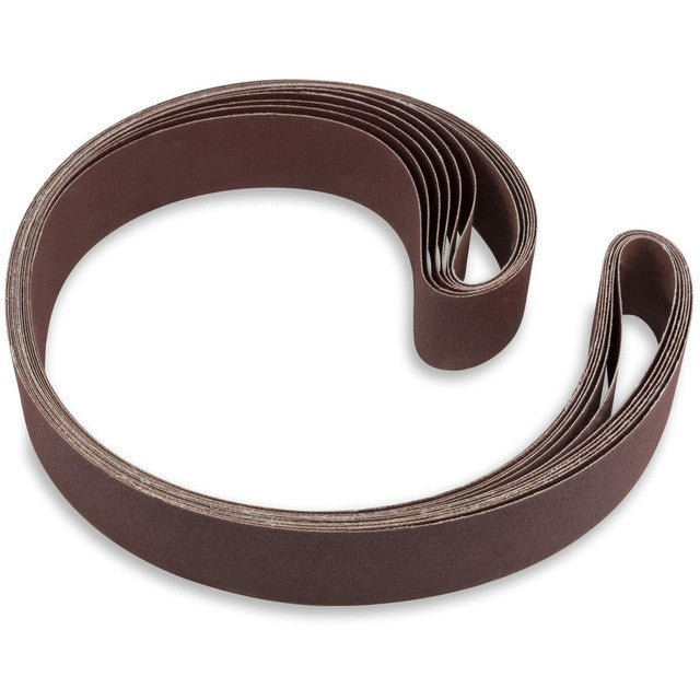 SANDING BELT 1-1/2" X 30" 60 GRIT ALUM OXIDE (SOLD IN PACKS OF TEN)