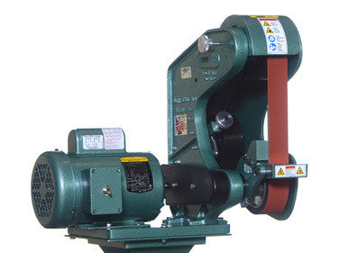 Burr King Model 482 2 x 48 Three Wheel Belt Grinder SKU 40100