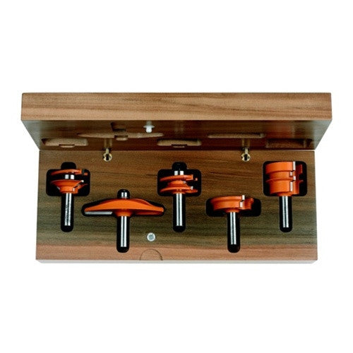 CMT 800.509.11 5 Piece Complete Kitchen Router Bit Set
